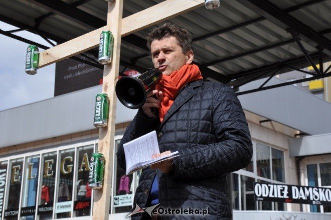 Janusz Palikot w Ostrołęce (09.04.2011) - zdjęcie #26 - eOstroleka.pl