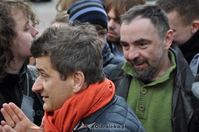 Janusz Palikot w Ostrołęce (09.04.2011) - zdjęcie #14 - eOstroleka.pl
