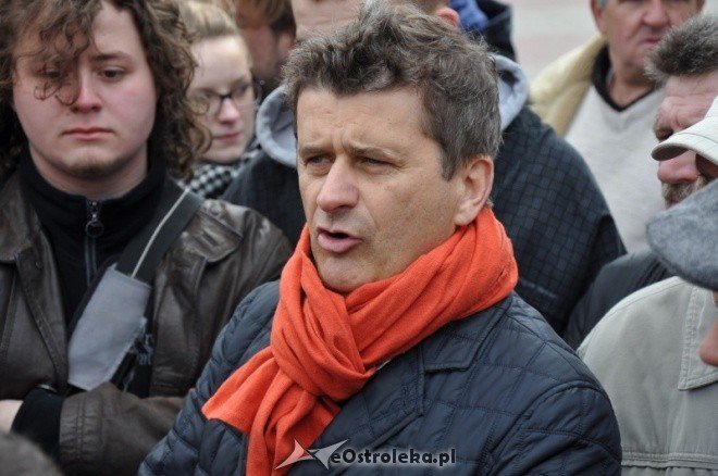 Janusz Palikot w Ostrołęce (09.04.2011) - zdjęcie #7 - eOstroleka.pl