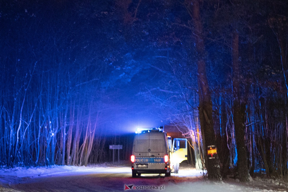 Wypadek w Zabrodziu na DK-53 [15.12.2022] - zdjęcie #6 - eOstroleka.pl