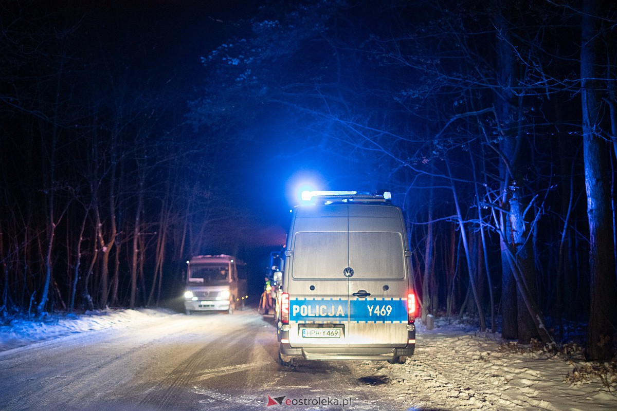 Wypadek w Zabrodziu na DK-53 [15.12.2022] - zdjęcie #5 - eOstroleka.pl