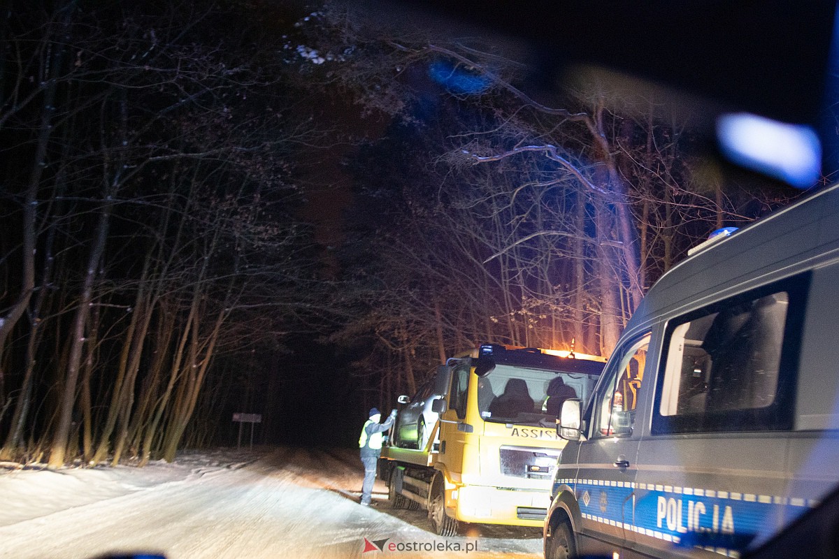 Wypadek w Zabrodziu na DK-53 [15.12.2022] - zdjęcie #4 - eOstroleka.pl