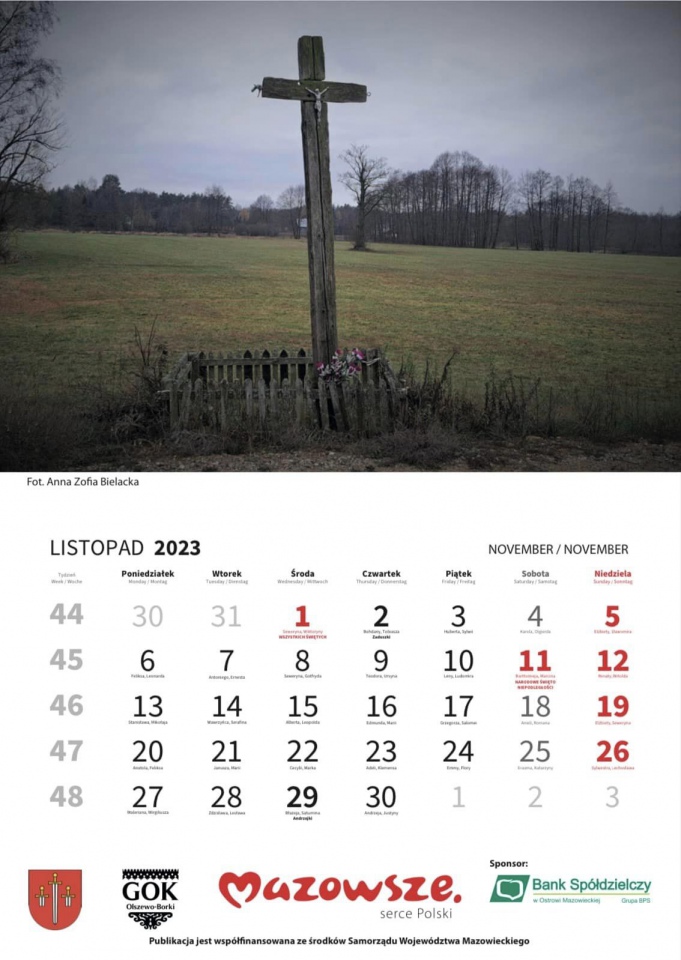 Kalendarz promujący gminę Olszewo-Borki - zdjęcie #15 - eOstroleka.pl