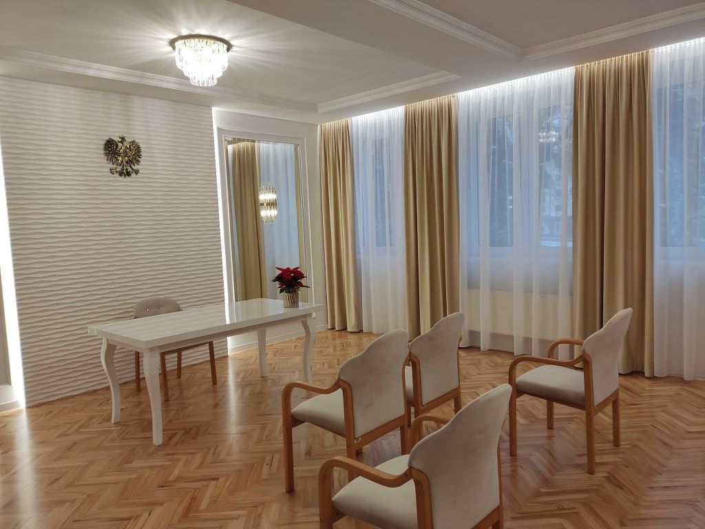 Ostrołęka: Sala ślubów Urzędu Stanu Cywilnego w nowej odsłonie [22.12.2022] - zdjęcie #4 - eOstroleka.pl