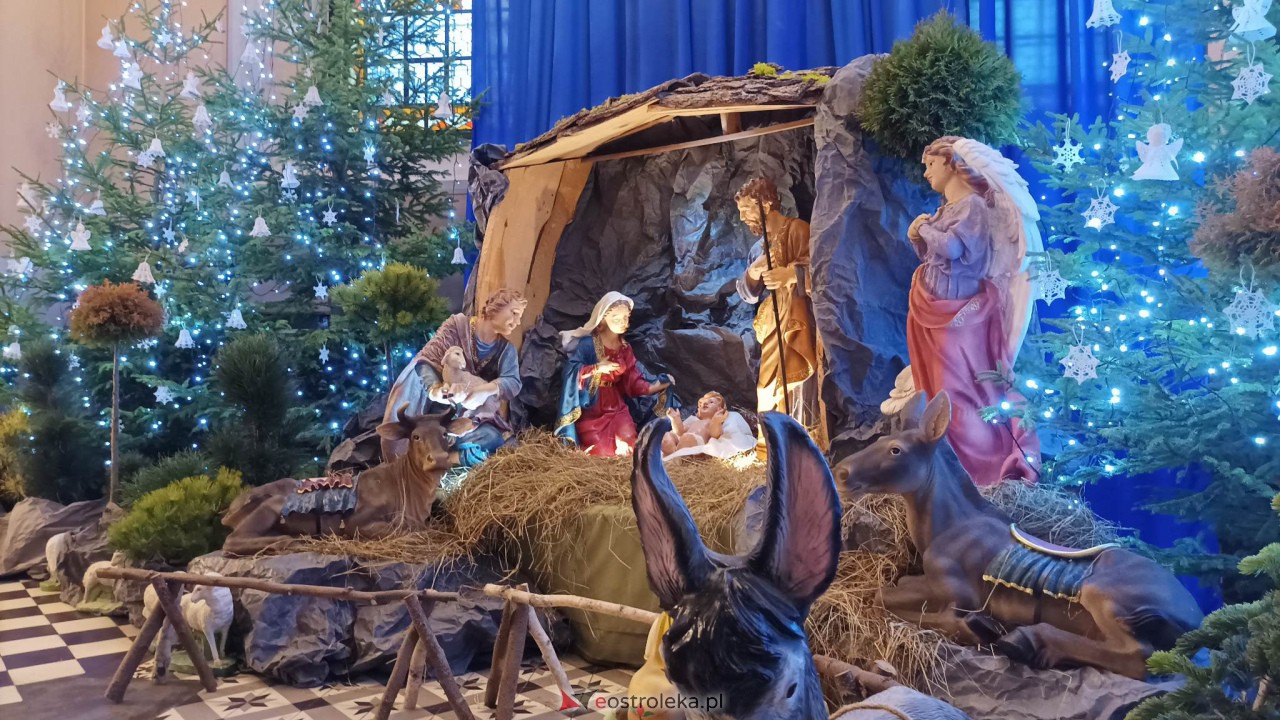Bożonarodzeniowe szopki w ostrołęckich kościołach [25.12.2022] - zdjęcie #13 - eOstroleka.pl