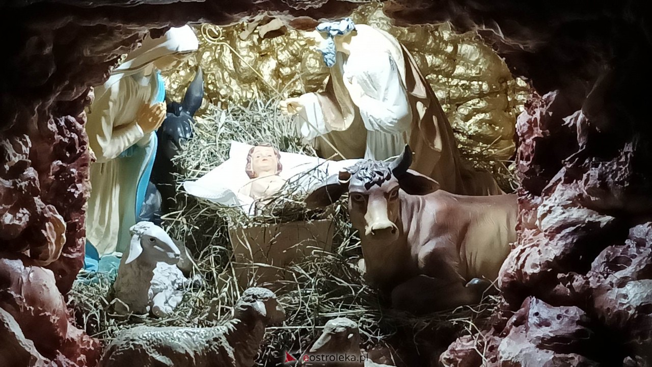 Bożonarodzeniowe szopki w ostrołęckich kościołach [25.12.2022] - zdjęcie #22 - eOstroleka.pl