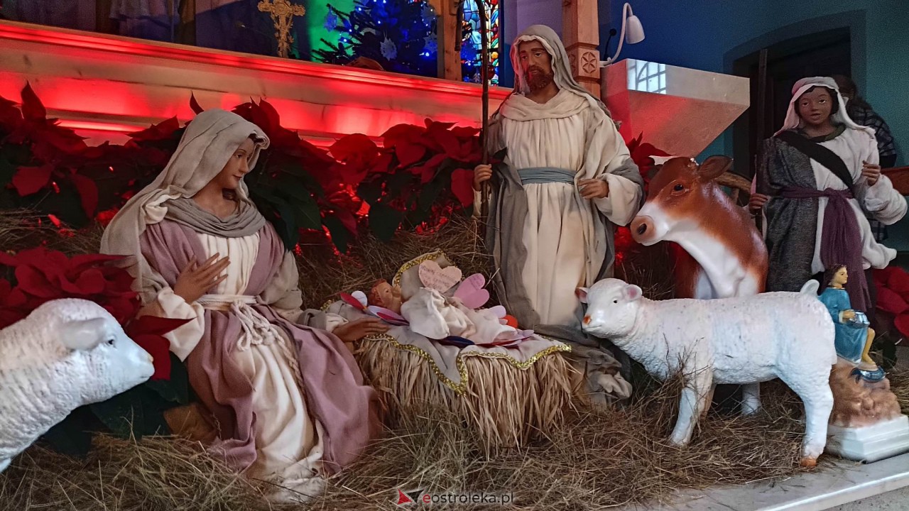 Bożonarodzeniowe szopki w ostrołęckich kościołach [25.12.2022] - zdjęcie #28 - eOstroleka.pl