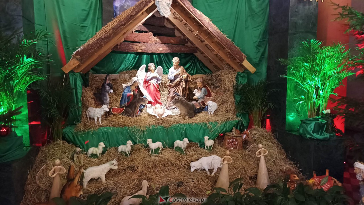 Bożonarodzeniowe szopki w ostrołęckich kościołach [25.12.2022] - zdjęcie #31 - eOstroleka.pl