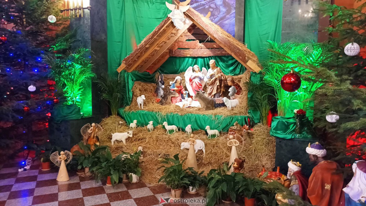 Bożonarodzeniowe szopki w ostrołęckich kościołach [25.12.2022] - zdjęcie #32 - eOstroleka.pl