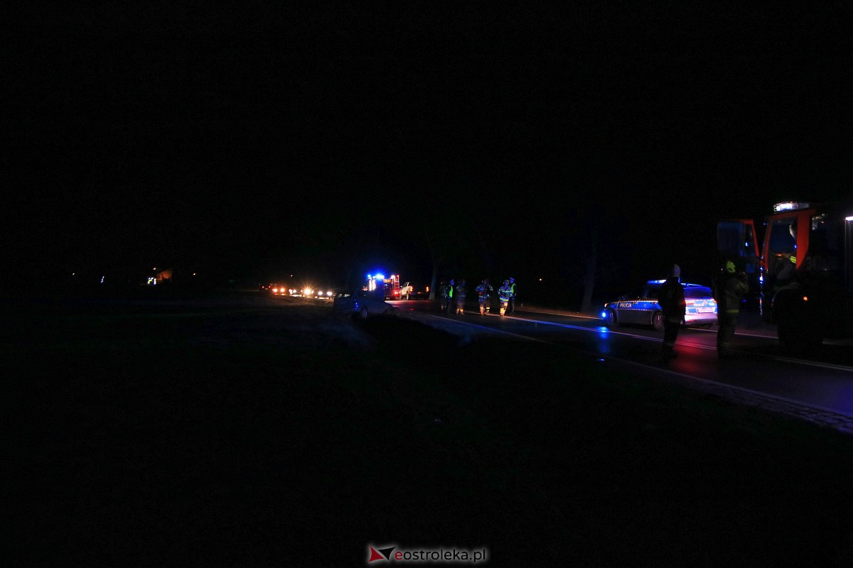 Wypadek w Antoniach [31.12.2022] - zdjęcie #1 - eOstroleka.pl
