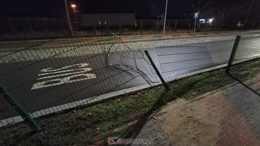 Uszkodził bariery i uciekł. Trwa ustalanie sprawcy [04.01.2023] - zdjęcie #8 - eOstroleka.pl
