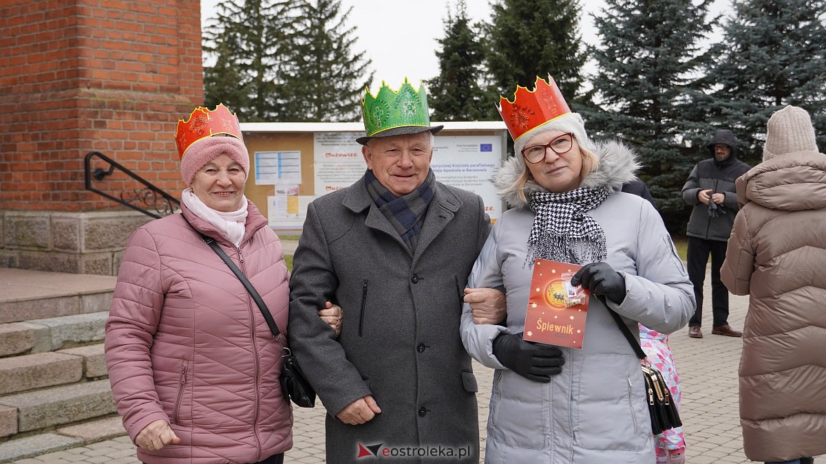Orszak Trzech Króli 2023 w Baranowie [6.01.2023] - zdjęcie #8 - eOstroleka.pl