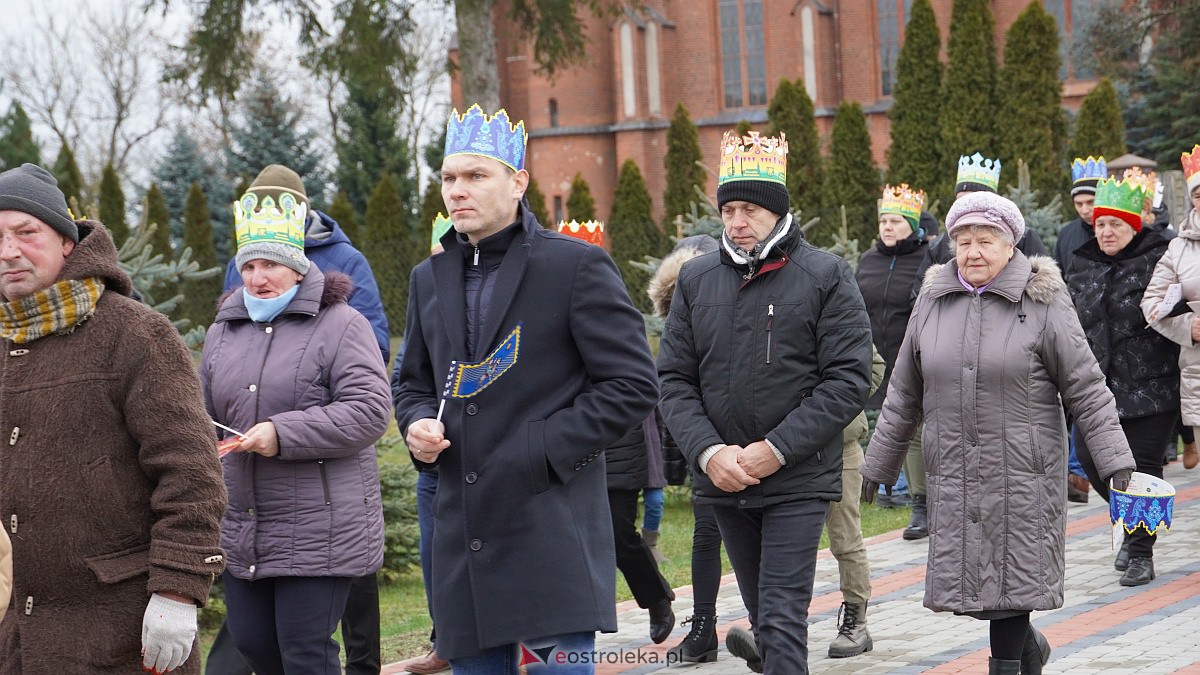 Orszak Trzech Króli 2023 w Baranowie [6.01.2023] - zdjęcie #57 - eOstroleka.pl