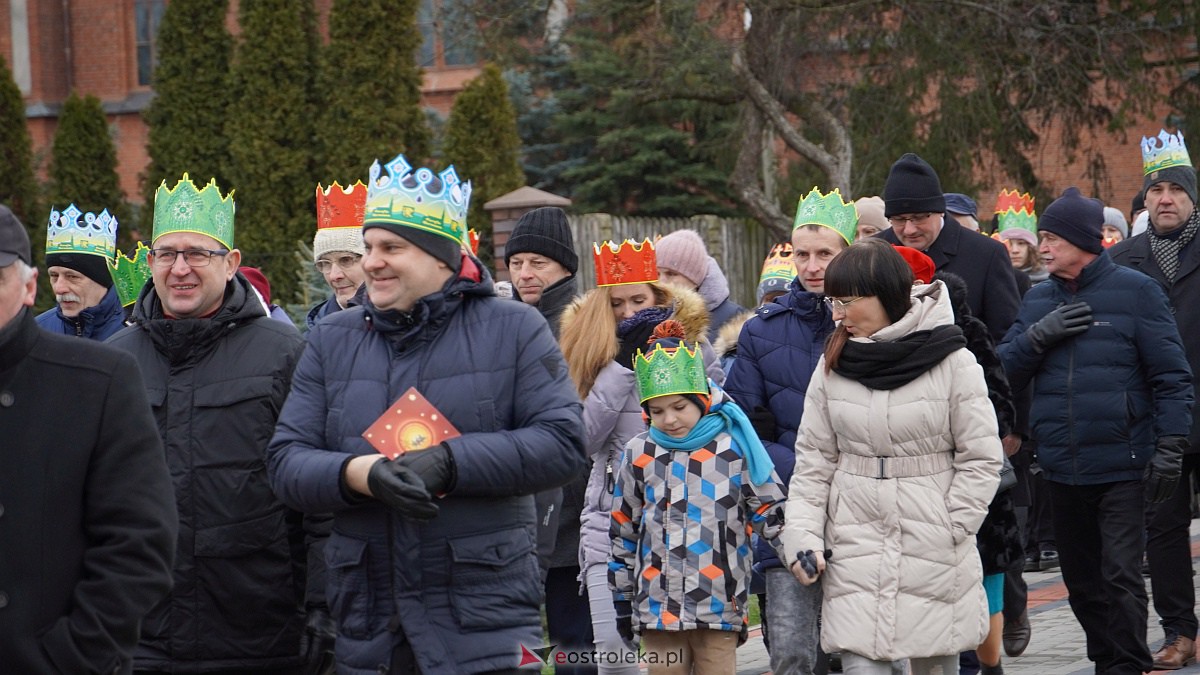 Orszak Trzech Króli 2023 w Baranowie [6.01.2023] - zdjęcie #63 - eOstroleka.pl