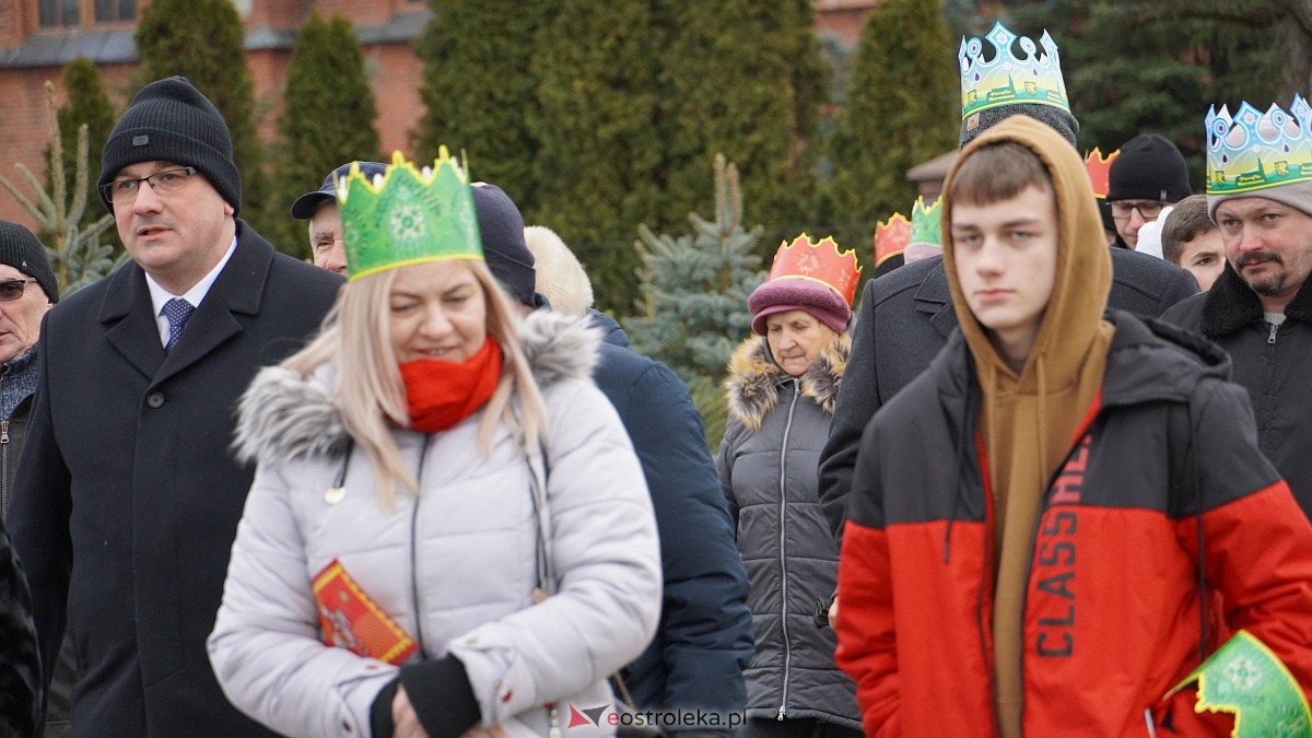 Orszak Trzech Króli 2023 w Baranowie [6.01.2023] - zdjęcie #65 - eOstroleka.pl