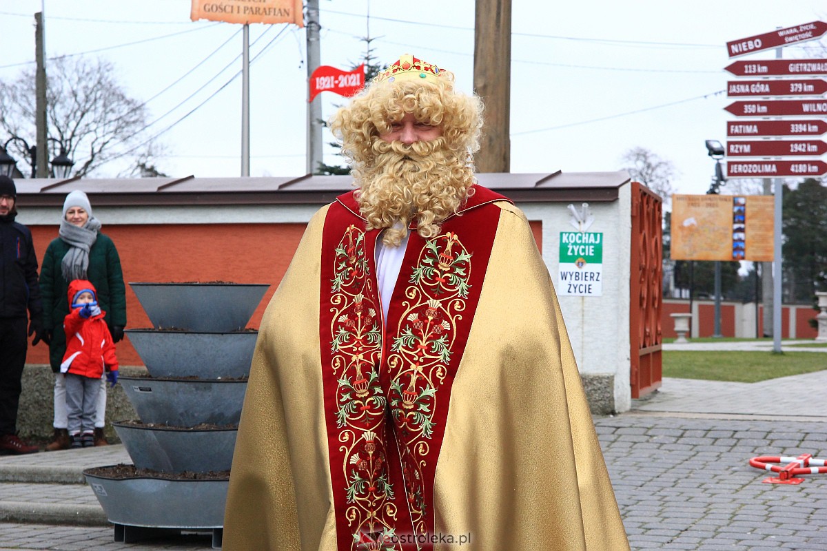Orszak Trzech Króli w Myszyńcu [06.01.2023] - zdjęcie #9 - eOstroleka.pl