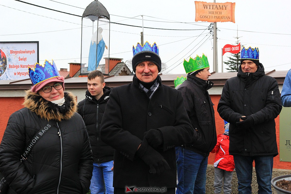 Orszak Trzech Króli w Myszyńcu [06.01.2023] - zdjęcie #24 - eOstroleka.pl