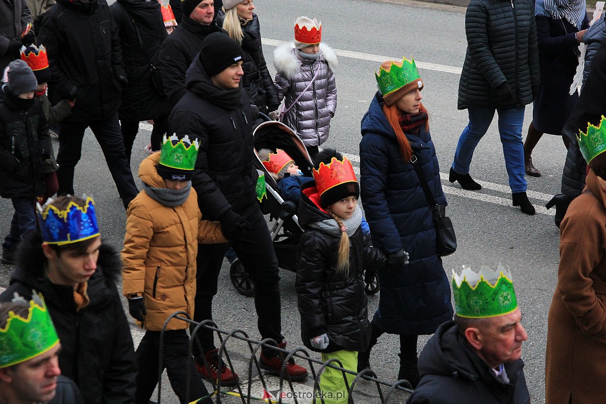 Orszak Trzech Króli w Myszyńcu [06.01.2023] - zdjęcie #130 - eOstroleka.pl