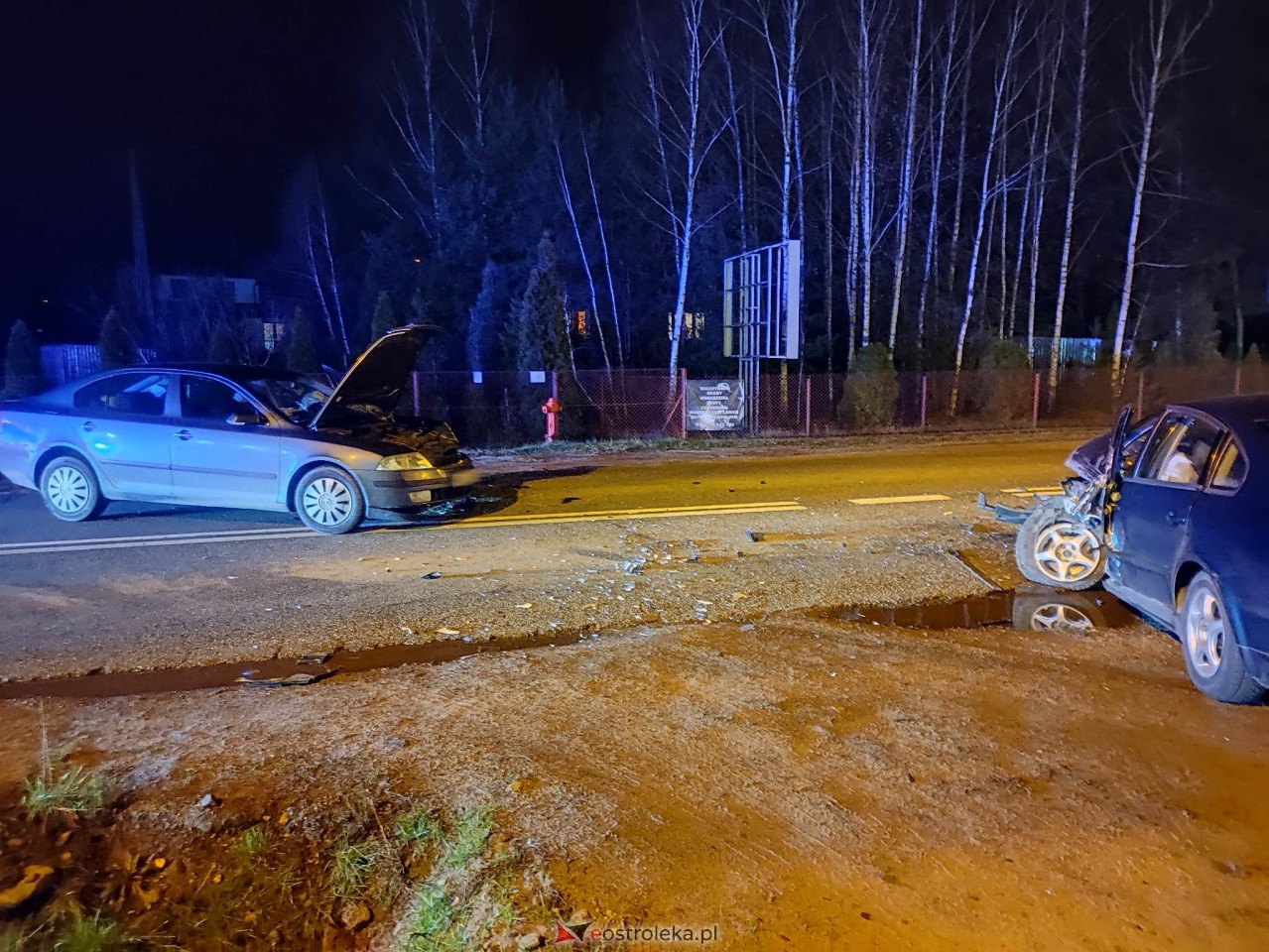 Poważny wypadek na Stacha Konwy. Do szpitala zabrano jedną osobę [10.01.2023] - zdjęcie #3 - eOstroleka.pl