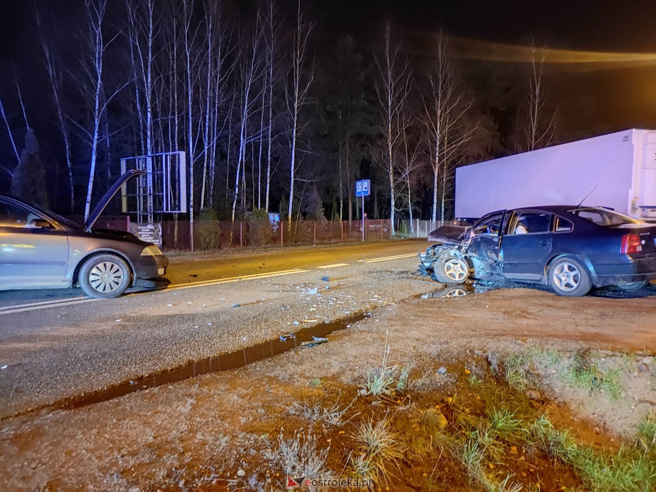 Poważny wypadek na Stacha Konwy. Do szpitala zabrano jedną osobę [10.01.2023] - zdjęcie #6 - eOstroleka.pl