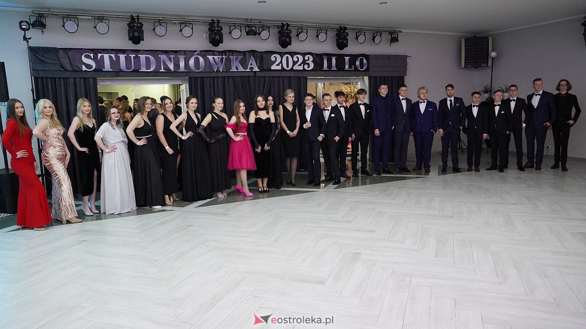 Studniówka 2023. II LO w Ostrołęce [21.01.2023] - zdjęcie #218 - eOstroleka.pl