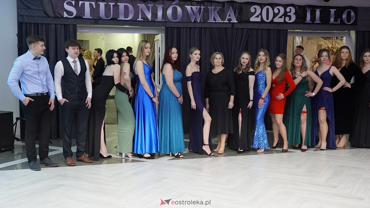 Studniówka 2023. II LO w Ostrołęce [21.01.2023] - zdjęcie #261 - eOstroleka.pl