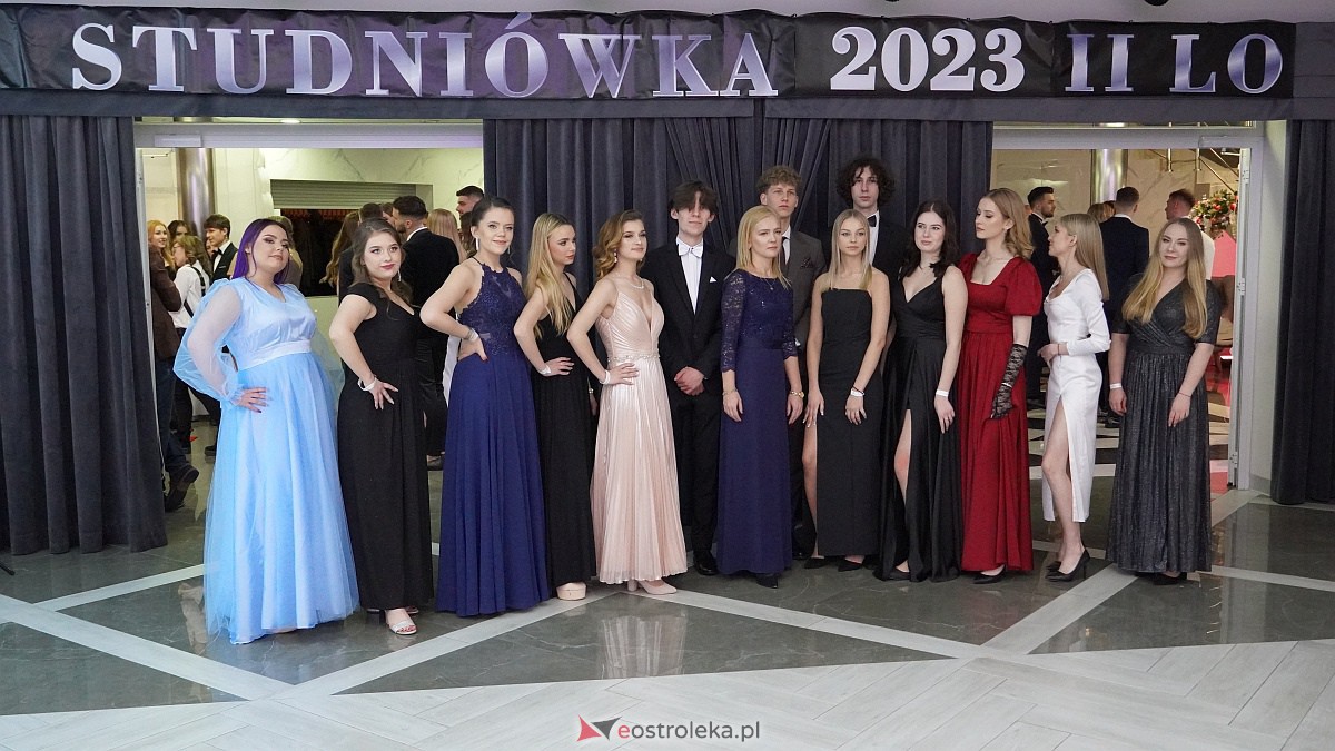 Studniówka 2023. II LO w Ostrołęce [21.01.2023] - zdjęcie #360 - eOstroleka.pl