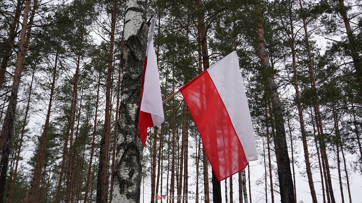 160 rocznica wybuchu Powstania Styczniowego - Uroczystość w Durlasach (gm. Lelis) [22.01.2023] - zdjęcie #1 - eOstroleka.pl