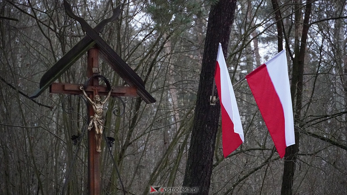 160 rocznica wybuchu Powstania Styczniowego - Uroczystość w Durlasach (gm. Lelis) [22.01.2023] - zdjęcie #33 - eOstroleka.pl
