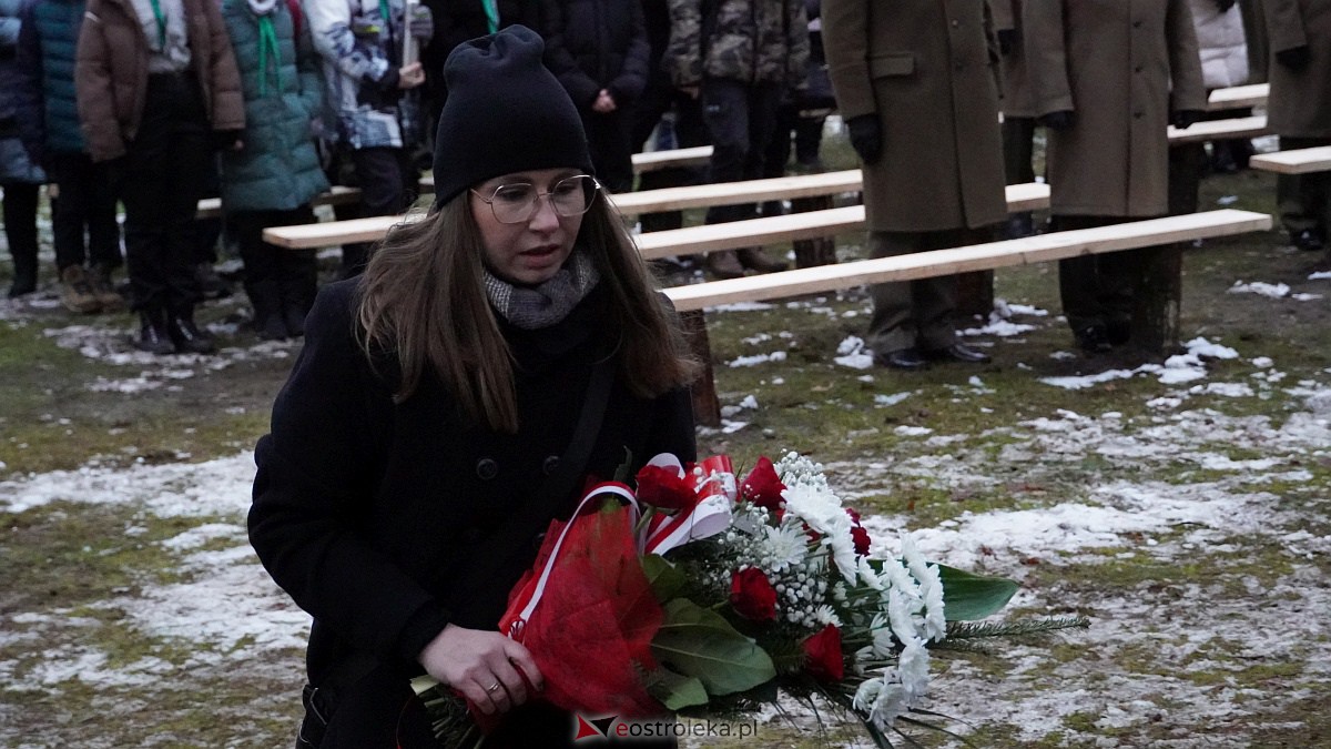 160 rocznica wybuchu Powstania Styczniowego - Uroczystość w Durlasach (gm. Lelis) [22.01.2023] - zdjęcie #71 - eOstroleka.pl