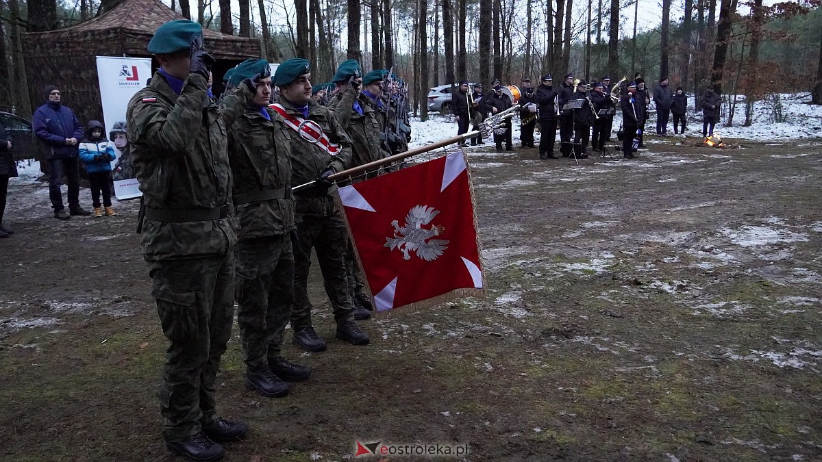 160 rocznica wybuchu Powstania Styczniowego - Uroczystość w Durlasach (gm. Lelis) [22.01.2023] - zdjęcie #3 - eOstroleka.pl