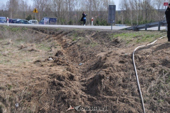 Wypadek Ponikiew Mała (16.04.2011) - zdjęcie #20 - eOstroleka.pl