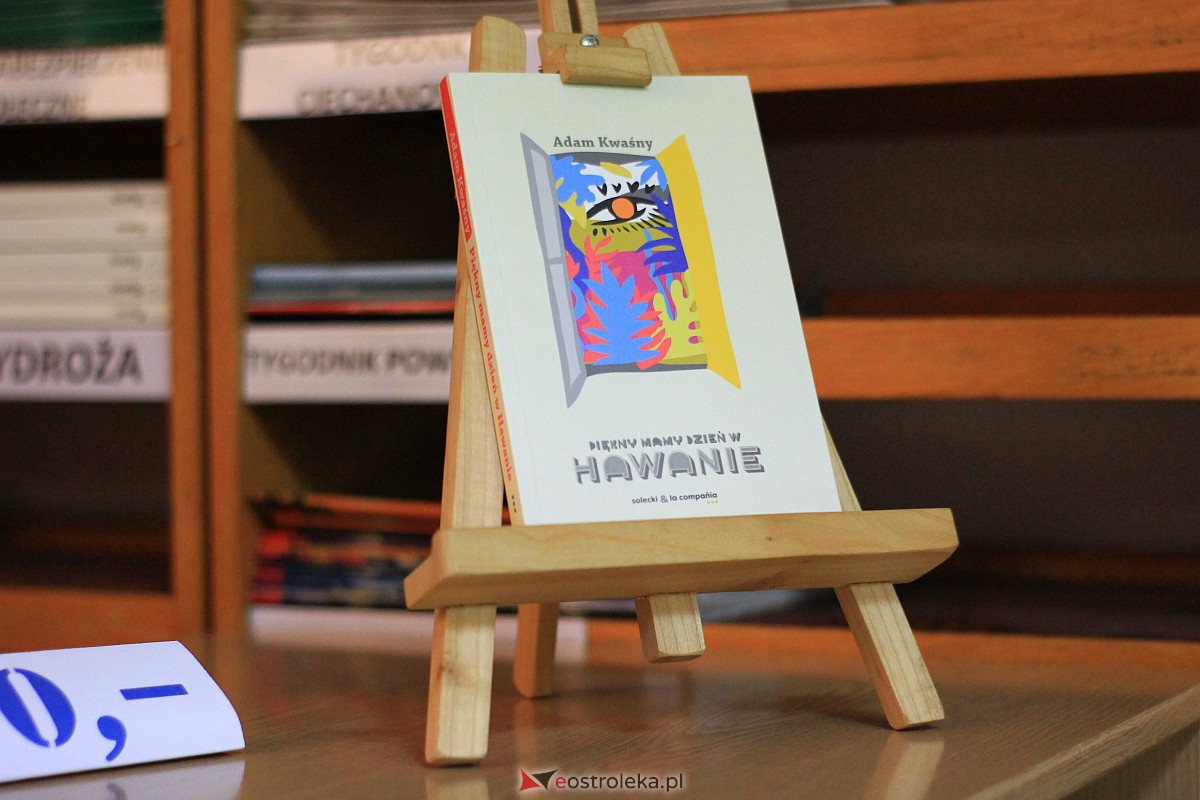 Adam Kwaśny opowiadał w Ostrołęce o swojej najnowszej książce “Piękny mamy dzień w Hawanie” [25.01.2023] - zdjęcie #10 - eOstroleka.pl