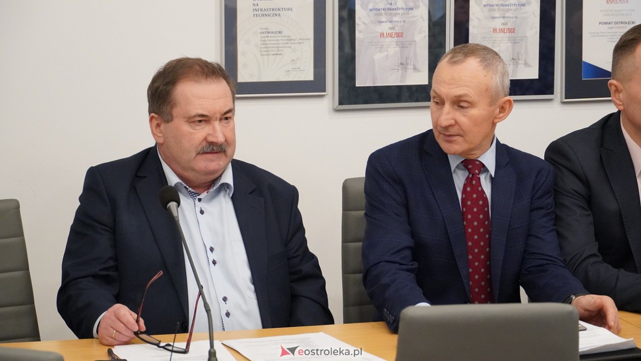 LVII sesji Rady Powiatu w Ostrołęce [26.01.2023] - zdjęcie #7 - eOstroleka.pl