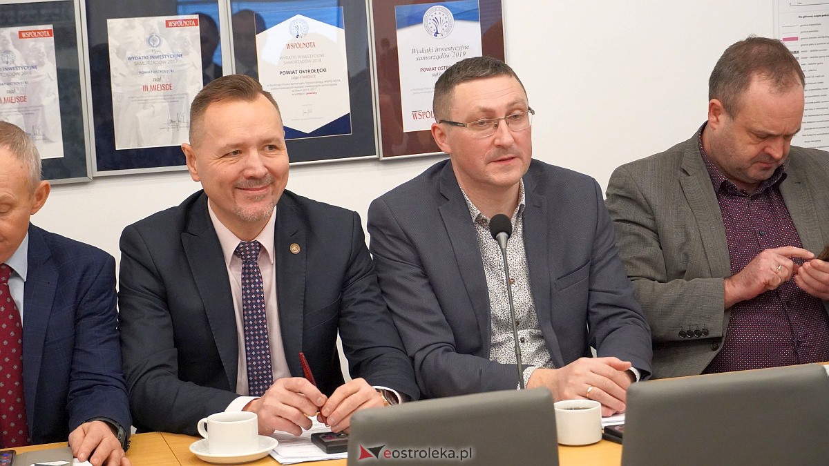 LVII sesji Rady Powiatu w Ostrołęce [26.01.2023] - zdjęcie #6 - eOstroleka.pl