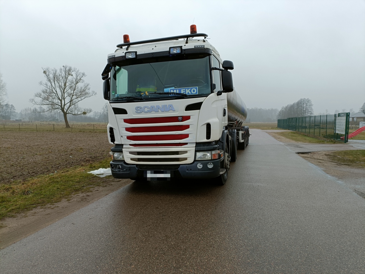 Kolizja na DK 53 w Antoniach [11.02.2023] - zdjęcie #3 - eOstroleka.pl