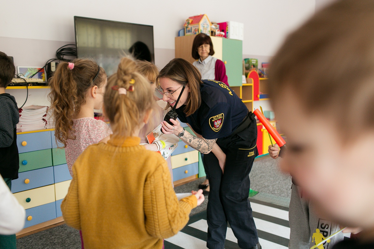 Straż Miejska w ostrołęckich przedszkolach - zdjęcie #8 - eOstroleka.pl