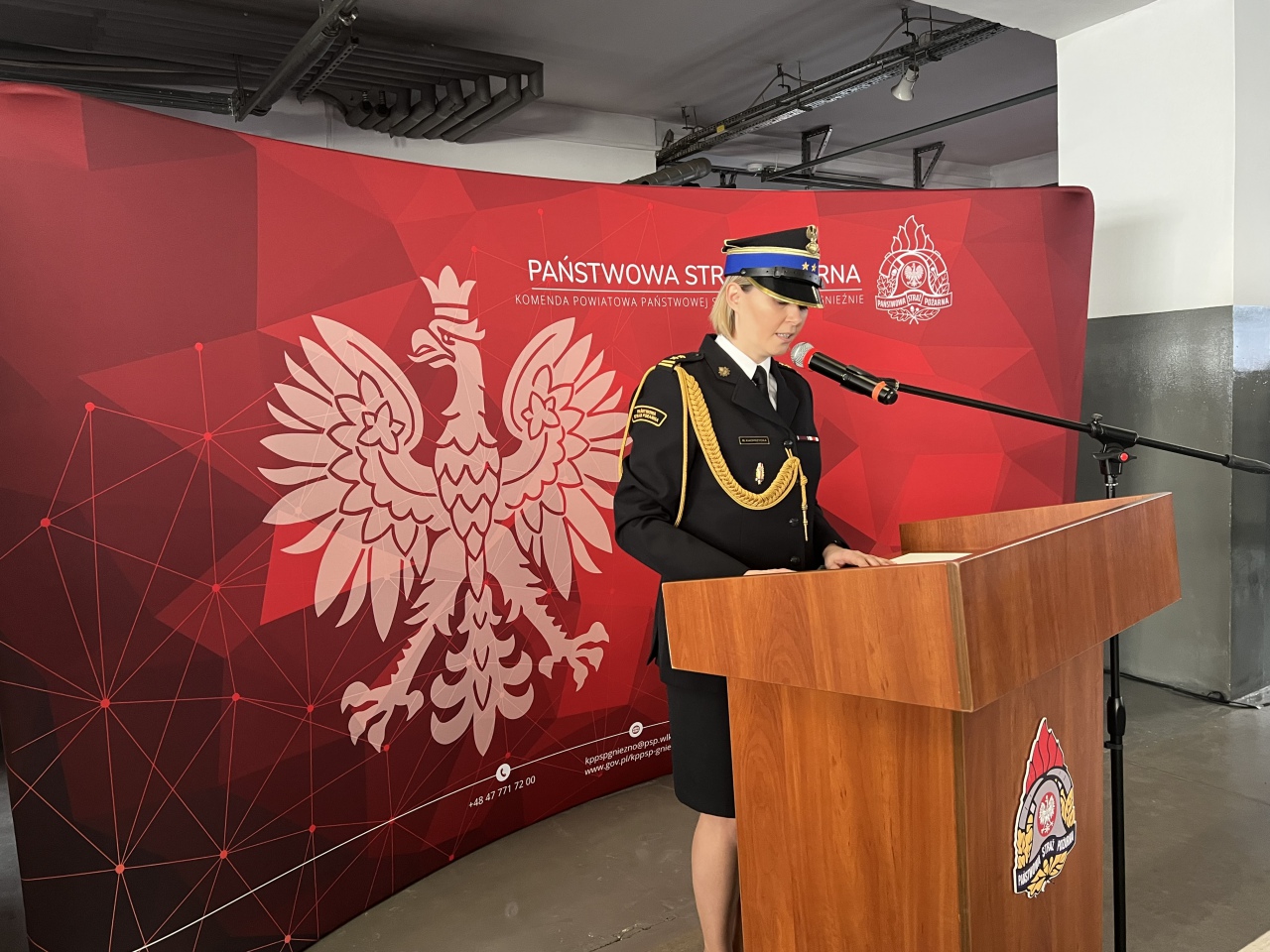 Marta Kacprzycka komendantem straży w Gnieźnie [23.02.2023] - zdjęcie #2 - eOstroleka.pl