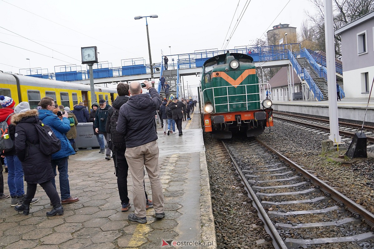 Pociąg turystyczny w Ostrołęce [25.02.2023] - zdjęcie #14 - eOstroleka.pl