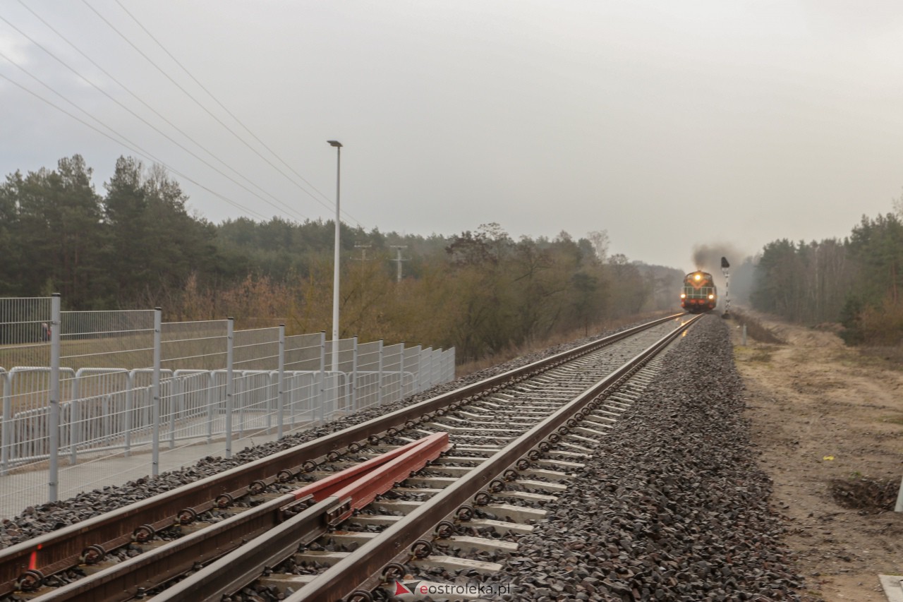 Pociąg turystyczny w Ostrołęce [25.02.2023] - zdjęcie #3 - eOstroleka.pl