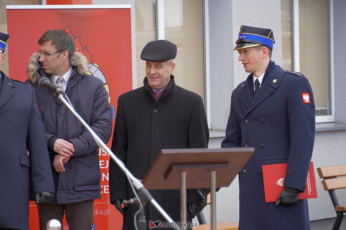Przekazanie sprzętu jednostkom OSP z regionu ostrołęckiego z udziałem wicepremiera Henryka Kowalczyka [27.02.2023] - zdjęcie #45 - eOstroleka.pl