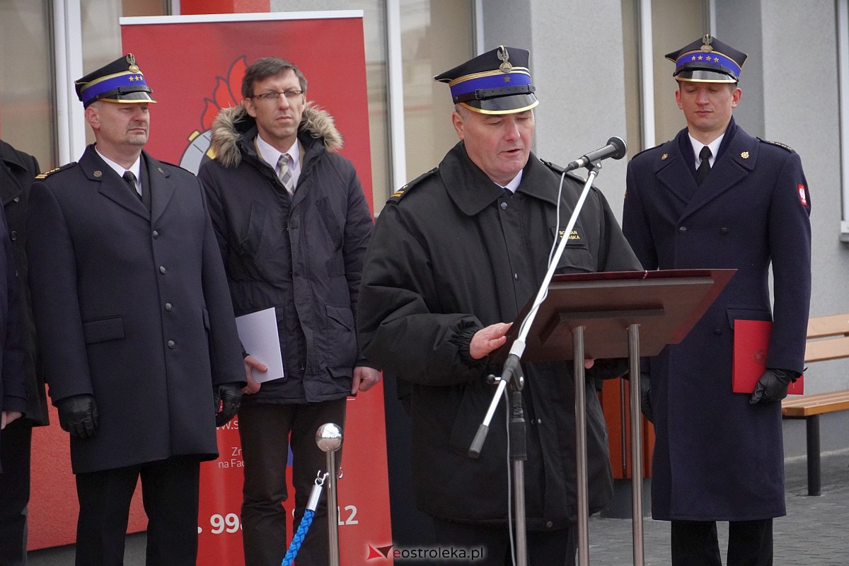 Przekazanie sprzętu jednostkom OSP z regionu ostrołęckiego z udziałem wicepremiera Henryka Kowalczyka [27.02.2023] - zdjęcie #32 - eOstroleka.pl