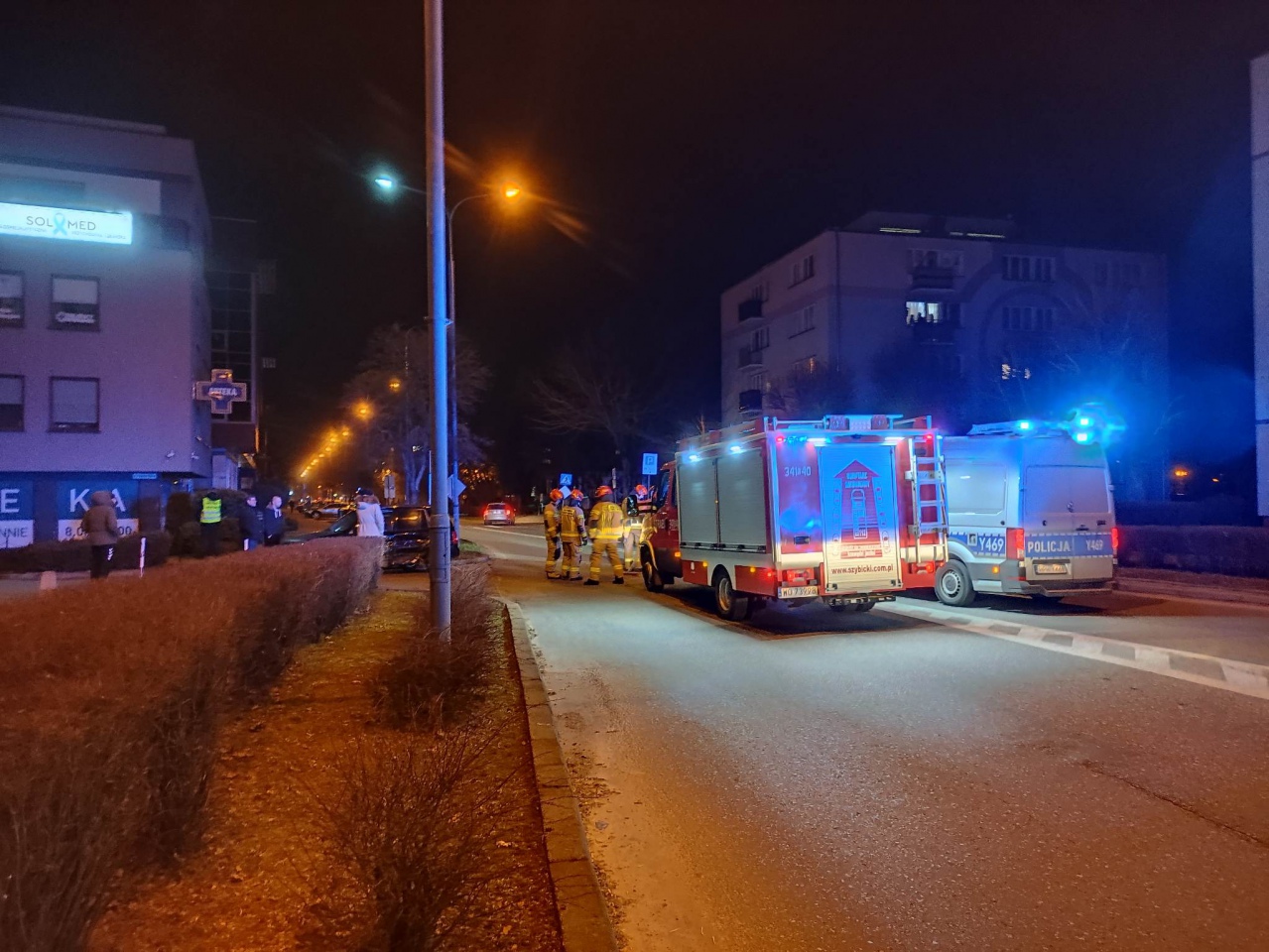 Kraksa na Piłsudskiego. [28.01.2023] - zdjęcie #6 - eOstroleka.pl