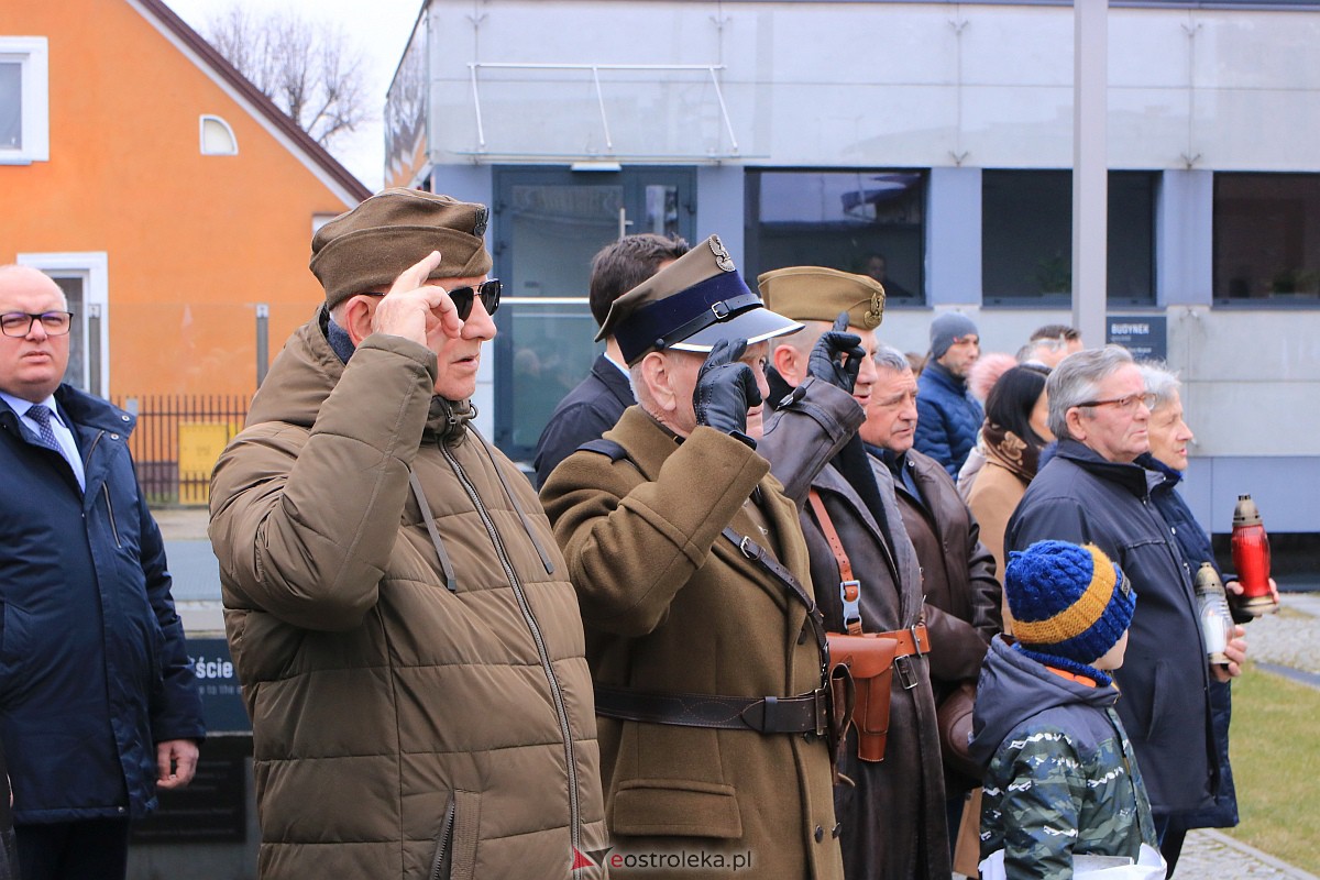 Narodowy Dzień Pamięci Żołnierzy Wyklętych w Ostrołęce [01.03.2023] - zdjęcie #45 - eOstroleka.pl