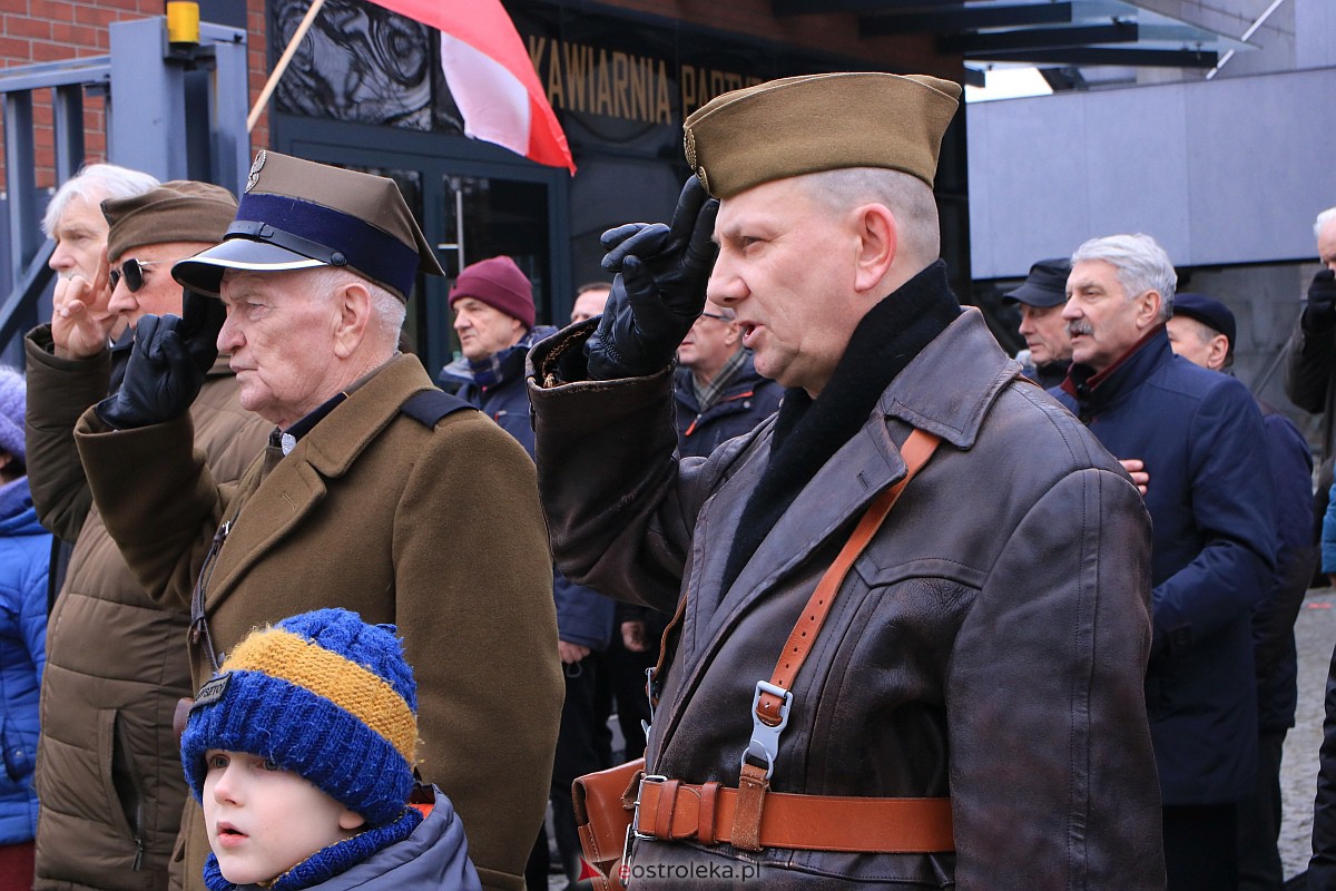 Narodowy Dzień Pamięci Żołnierzy Wyklętych w Ostrołęce [01.03.2023] - zdjęcie #51 - eOstroleka.pl