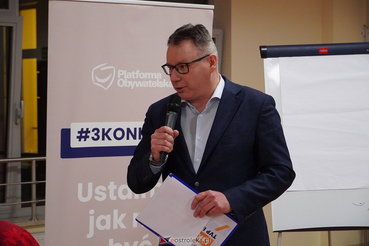 #3konkrety - spotkanie posłankami KO Kamilą Gasiuk-Pihowicz, Marzeną Okła-Drewnowicz i Izabelą Leszczyna [2.03.2023] - zdjęcie #30 - eOstroleka.pl