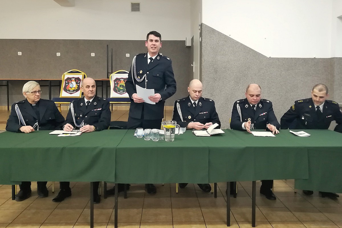 Walne zebranie w OSP Łęg Przedmiejski [07.03.2023] - zdjęcie #9 - eOstroleka.pl