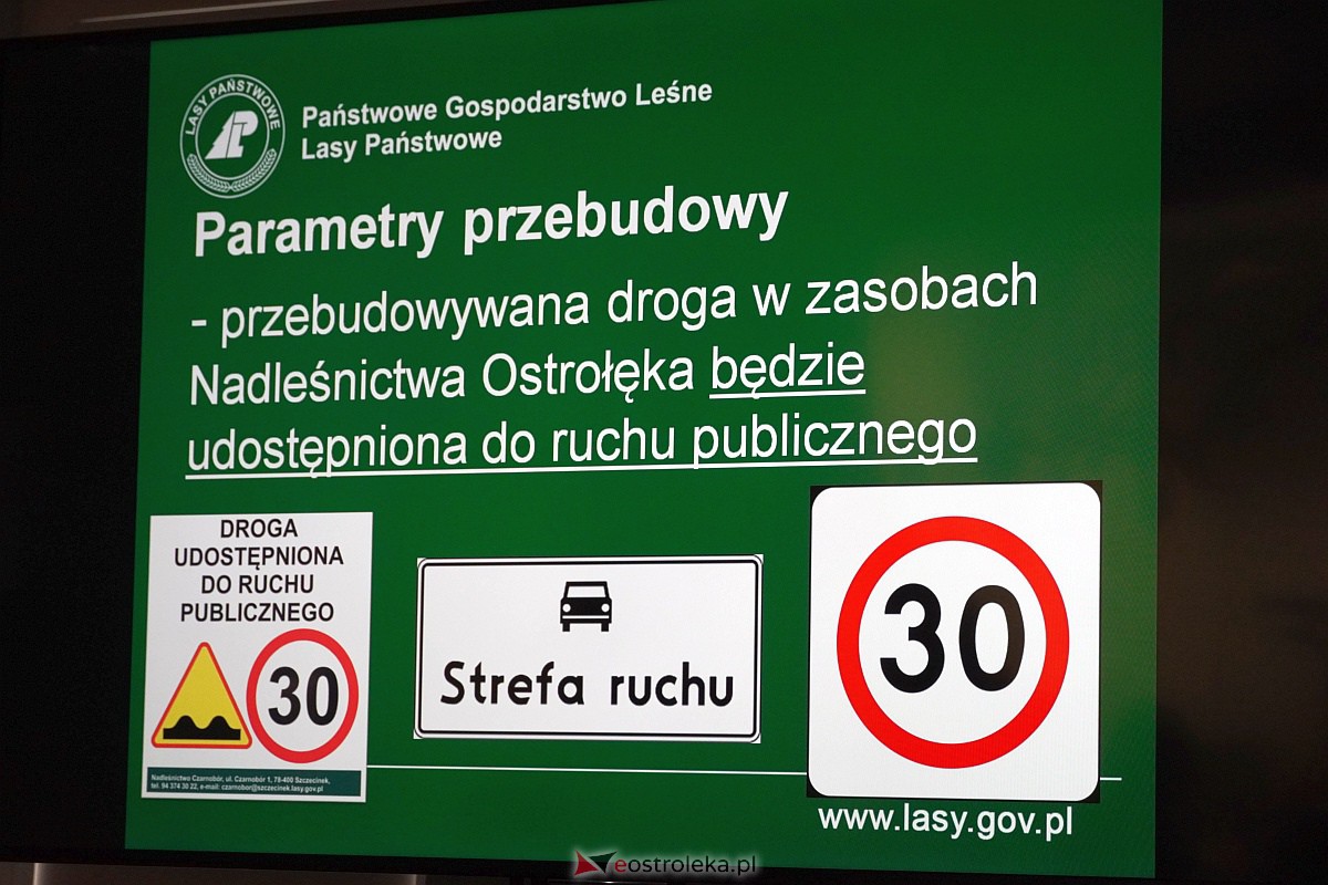 Spotkanie w Nadleśnictwie Ostrołęka w sprawie przebudowy drogi leśnej „Kościelnica” [9.03.2023] - zdjęcie #11 - eOstroleka.pl