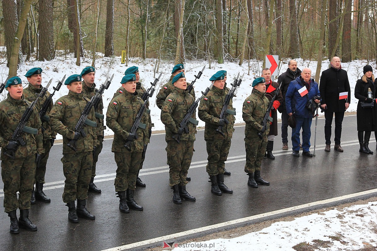 Uroczyste obchody 160. rocznicy bitwy pod Myszyńcem [12.03.2023] - zdjęcie #15 - eOstroleka.pl