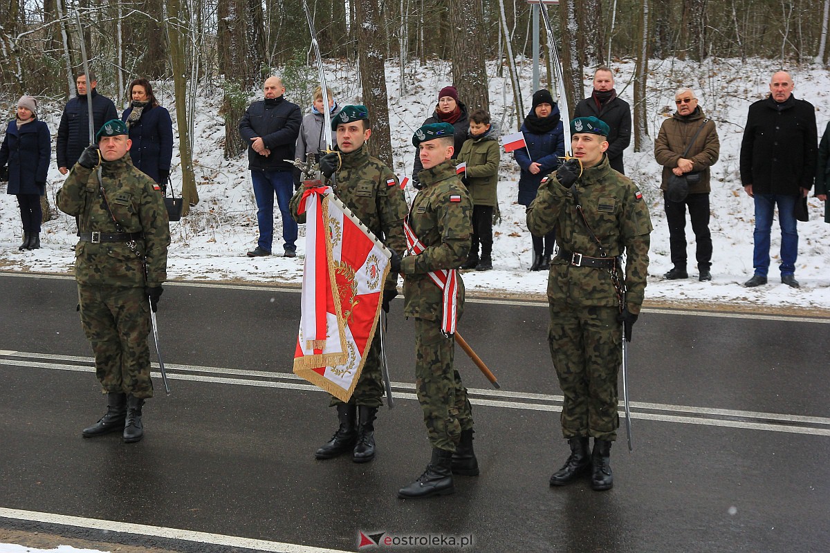 Uroczyste obchody 160. rocznicy bitwy pod Myszyńcem [12.03.2023] - zdjęcie #25 - eOstroleka.pl